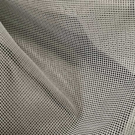 Tela de pantalla de poliéster gris para bodas y conferencias