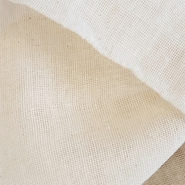 Tela de respaldo de Osnaburg para materiales de vinilo y obras de arte